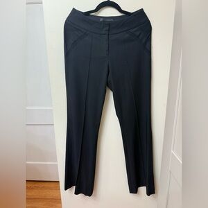 Yigal Azrouel / 6 / Black Trousers w Sheer Hip Panel Detail / Designer / Luxury